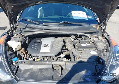 2016 Hyundai Veloster Turbo из США, поврежденный, VIN KMHTC6AE7GU263912